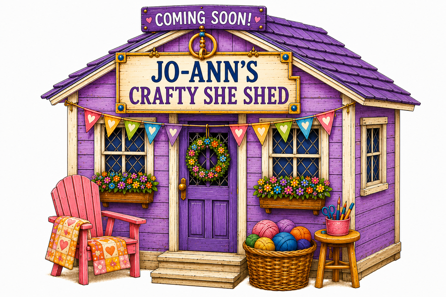 Jo-Ann's Crafty She Shed