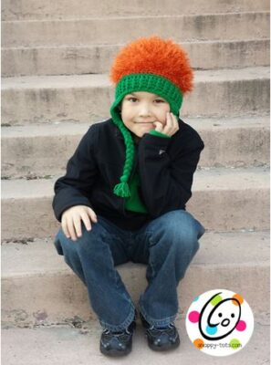 Free Pattern: Fuzz Top Beanie and Tips For Crocheting With Fur Yarns –  snappy tots