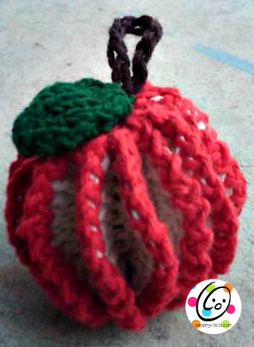 fruit scrubber free crochet pattern
