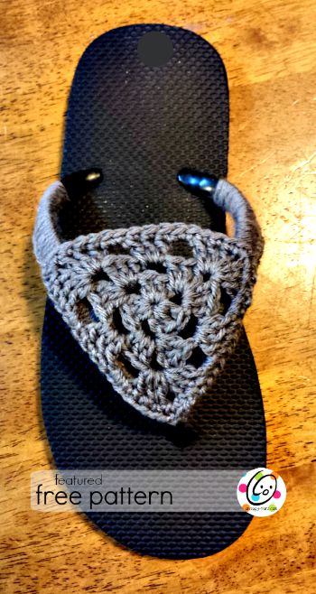 flip flop free crochet pattern