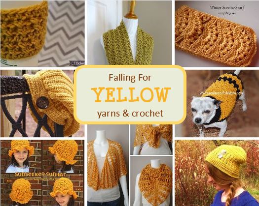 Falling for yellow yarns and crochet with Snappy Tots