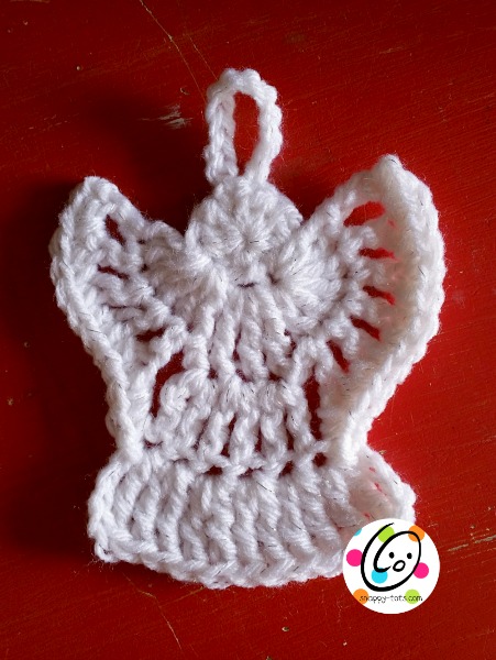 Free crochet angel pattern.