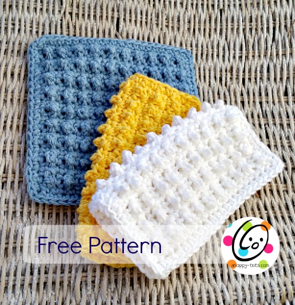 dishcloth free crochet pattern