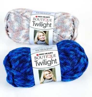 Red Heart Boutique Twilight yarn