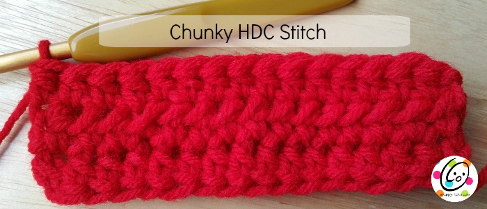 chunky hdc crochet st