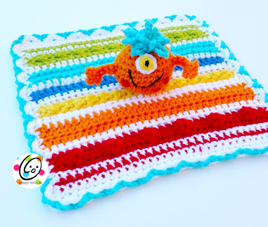 little monster lovey crochet pattern