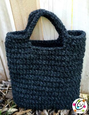 CROCHET BAG : How to Crochet Hand Bag with Giant Yarn