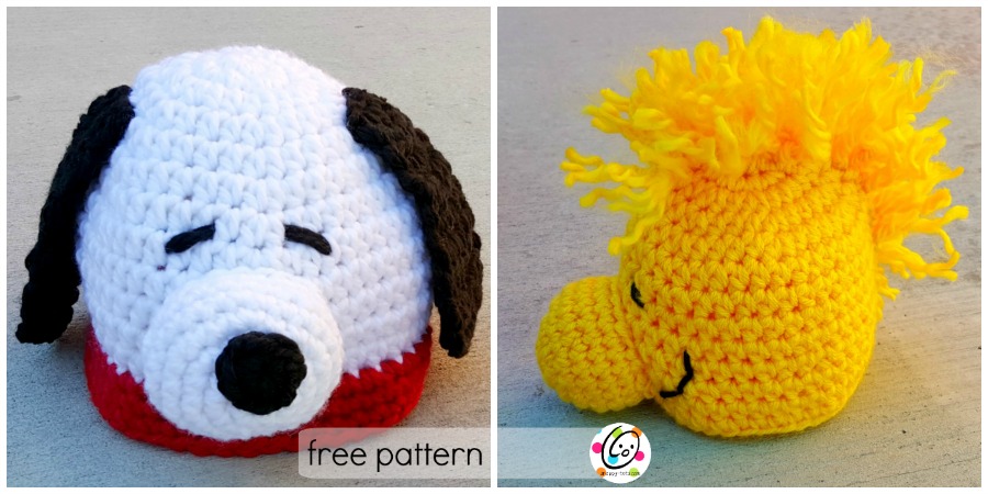 snoopy and woodstock free crochet patterns