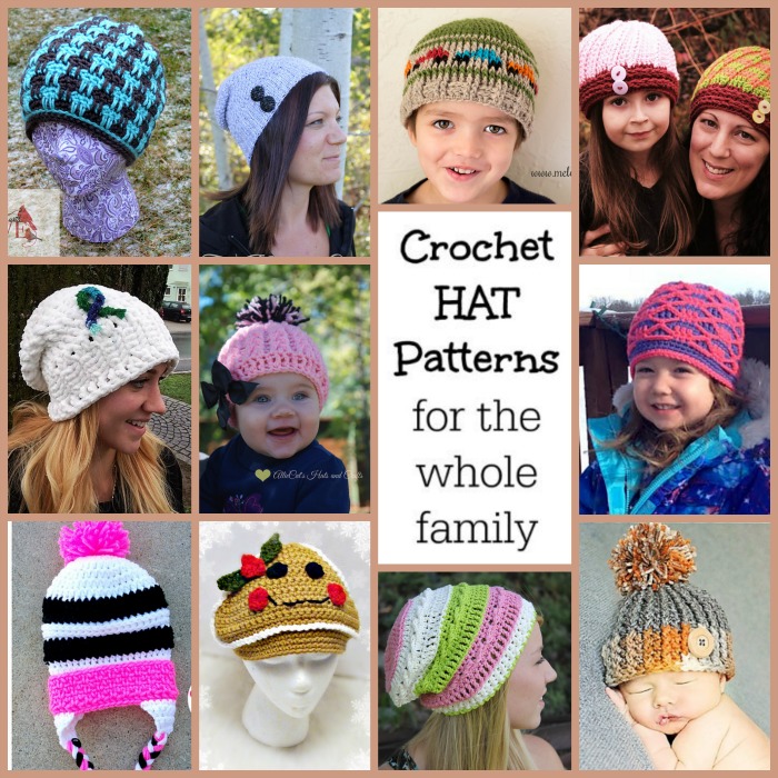 hat patterns for the family