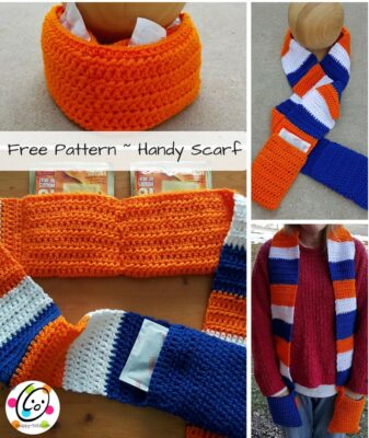 Free crochet scarf pattern