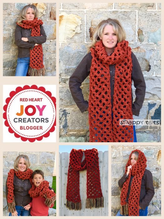 Free Pattern: A Sweet Super Scarf You Will Love