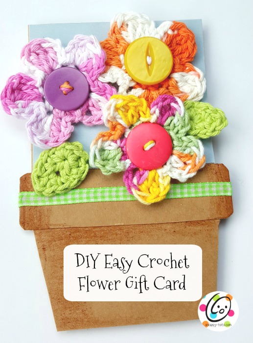 DIY: Handmade Flower Card ~ Snappy Tots