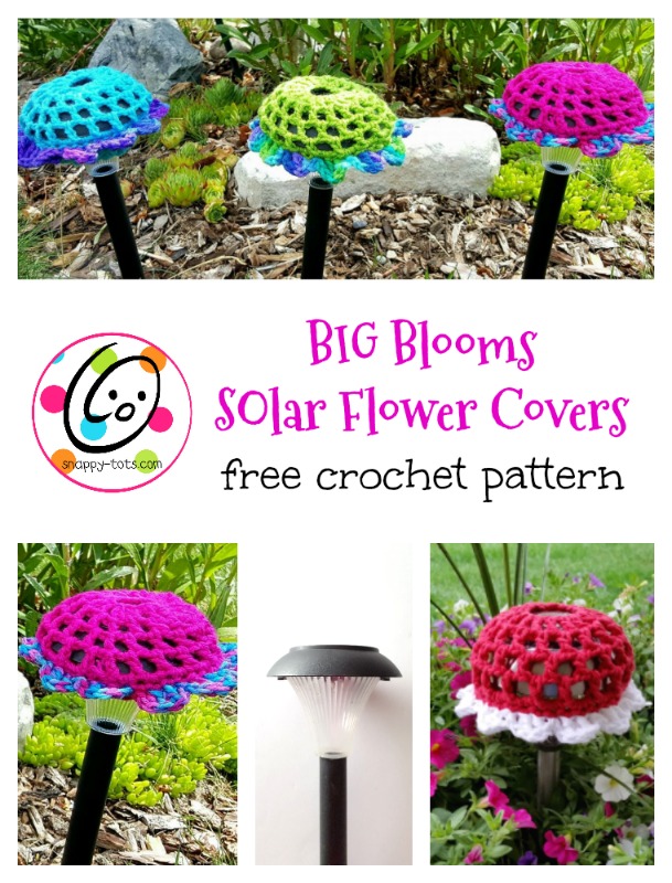 FREE Flower lamp: Crochet pattern