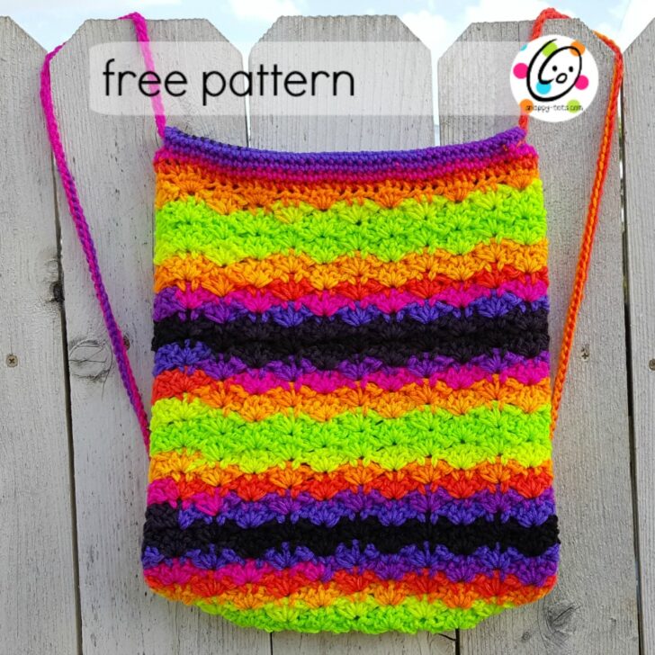 Free Pattern: Bright Stripes Backpack - Snappy Tots