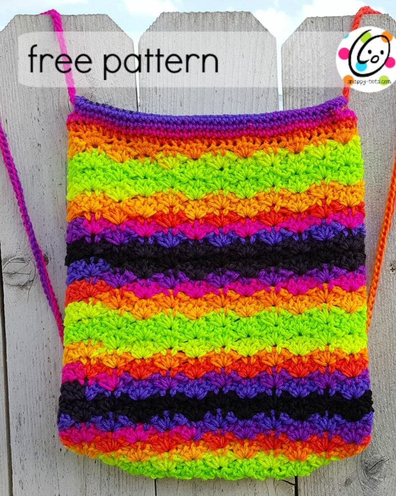 Free Pattern: Bright Stripes Backpack
