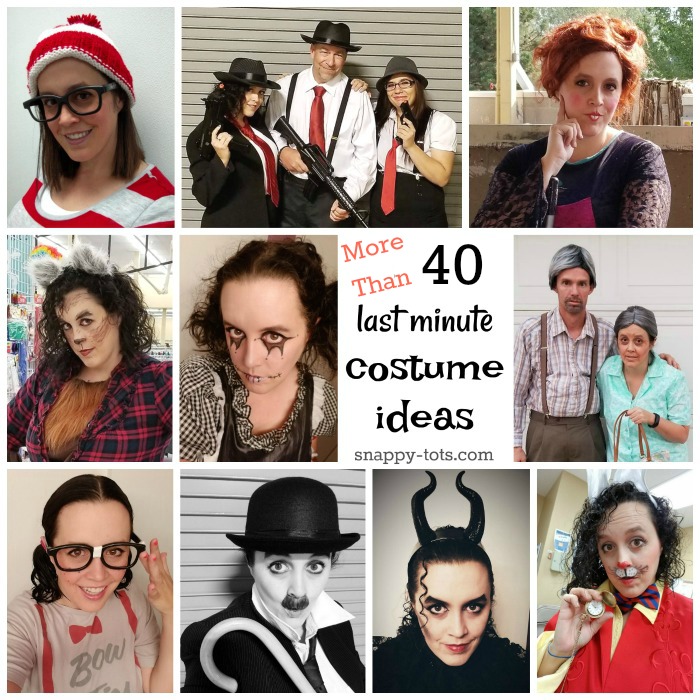 More Than 40 Quick and Easy Last Minute Costume Ideas