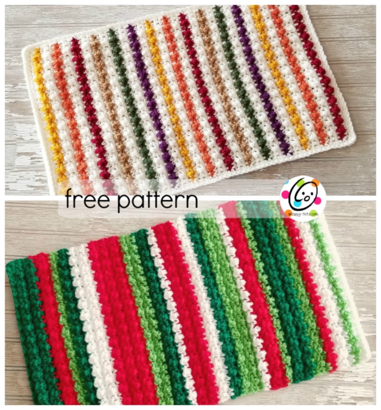 Free Pattern: Jellybean Place Mat