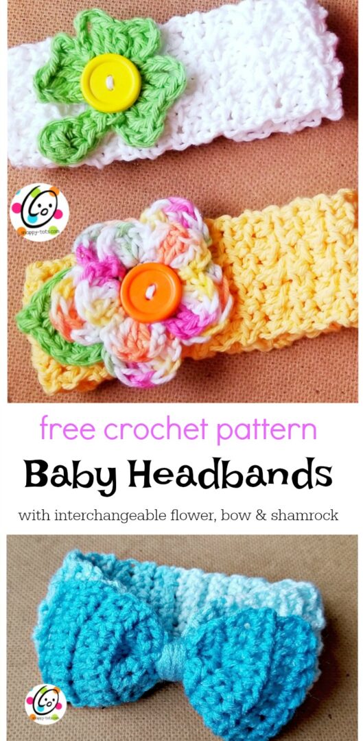 Free Pattern: Baby Lucy Headbands – snappy tots