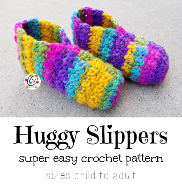 Snappy slippers crochet on sale pattern