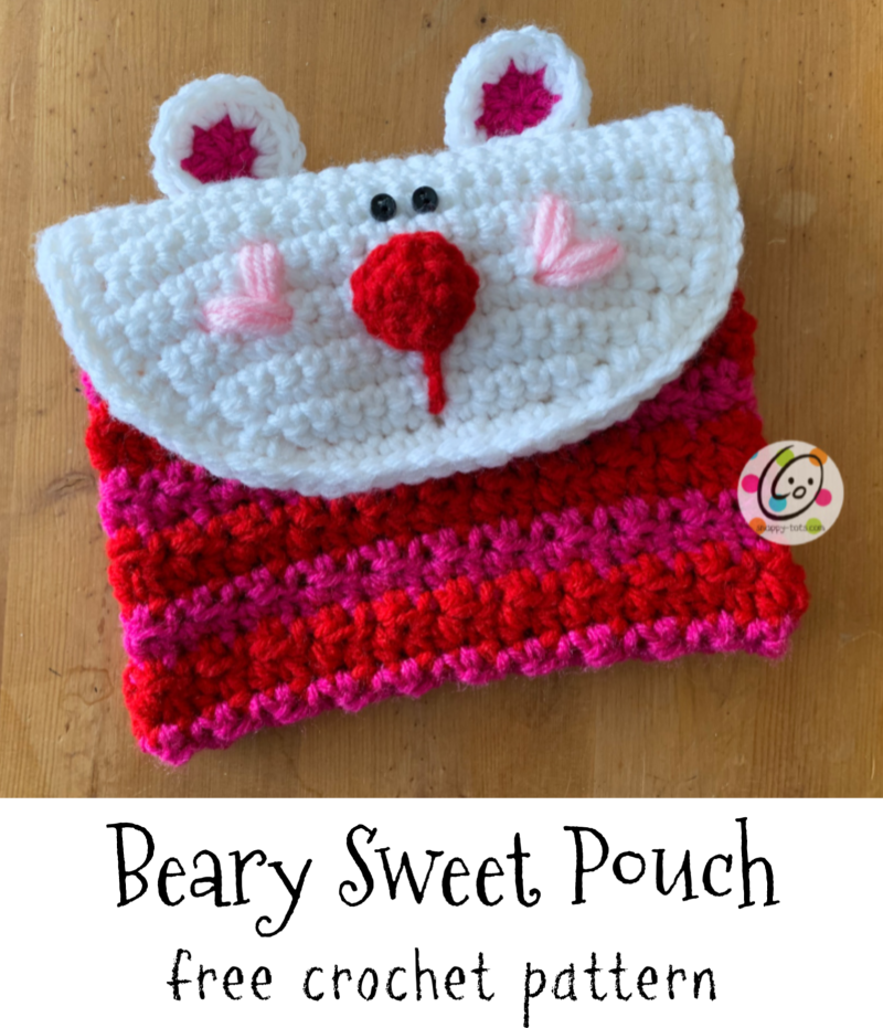 Free Pattern: Beary Sweet Pouch