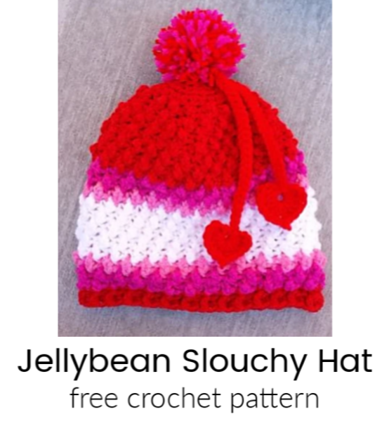 Free Pattern: Jellybean Slouch Hat