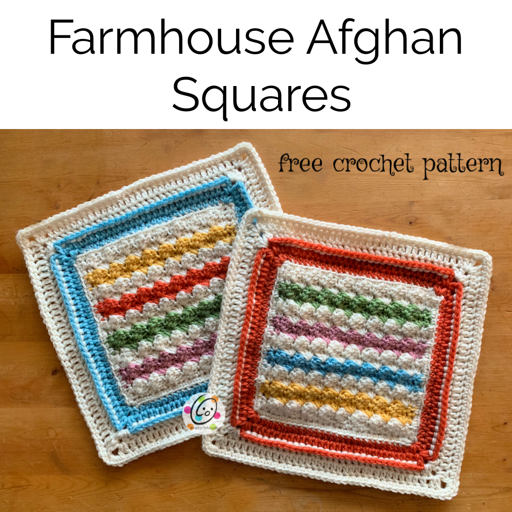 Free Pattern: Farmhouse 12″ Squares