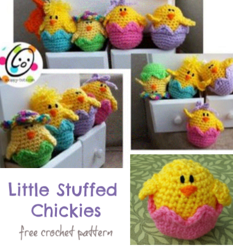 Free Pattern: Little Stuffed Chickies