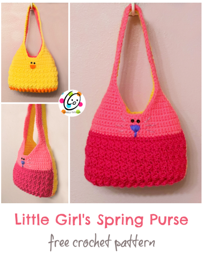 Free Pattern: Little Girl’s Spring Purse