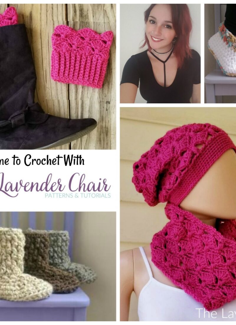 Time to Crochet With The Lavender Chair