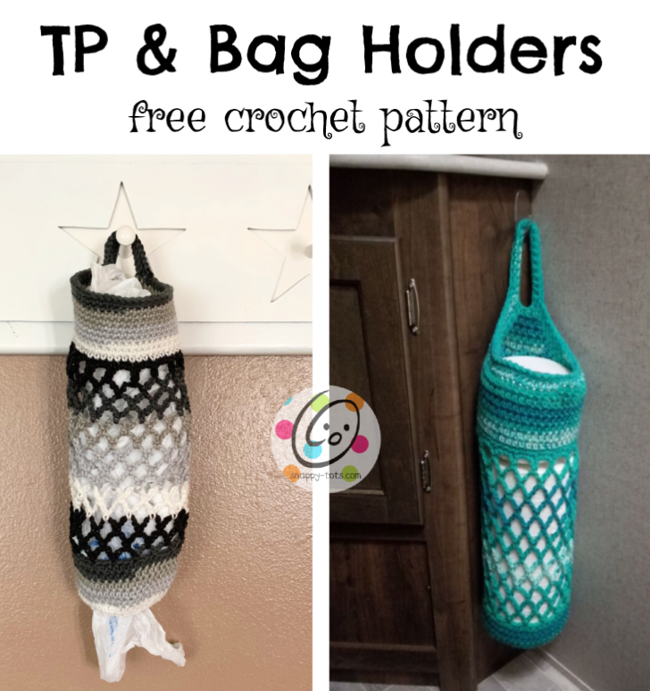 Free Pattern: TP and Bag Holders