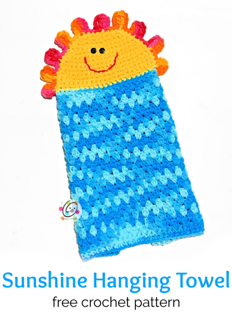 Free Pattern: Sunshine Hanging Towel