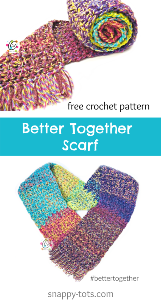 Free Pattern: Better Together Scarf CAL - snappy tots