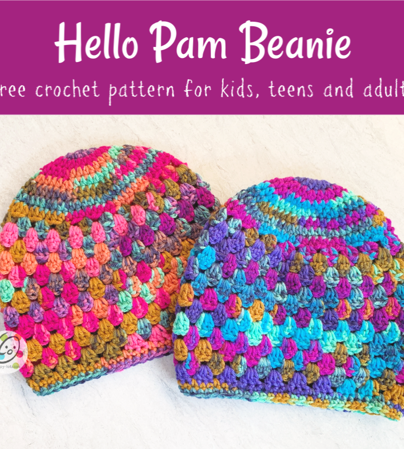 Free Pattern: Hello Pam Beanie
