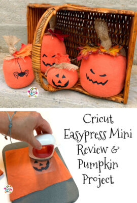 Easy Halloween Decor with Cricut and the EasyPress Mini