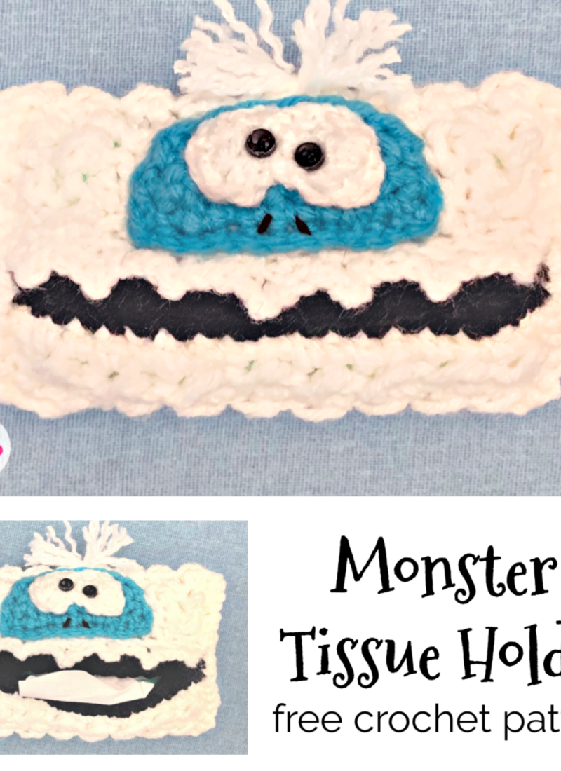 Free Pattern: Monster Tissue Holder