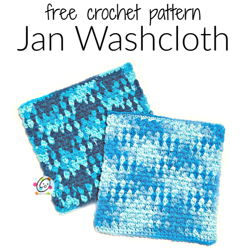 Weekly Wash #1: January Washcloth