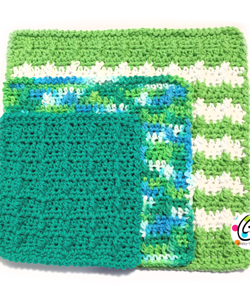 Free Pattern: Lucky Washcloths