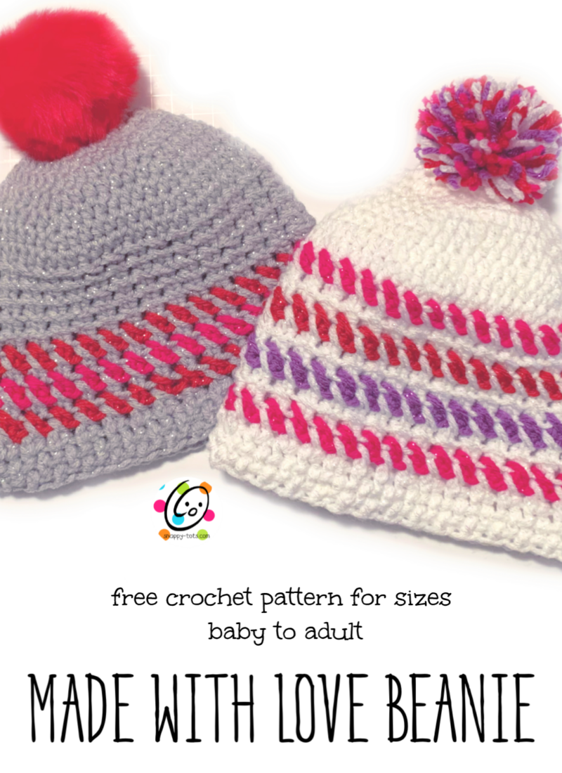 Free Pattern: Made With Love Beanie
