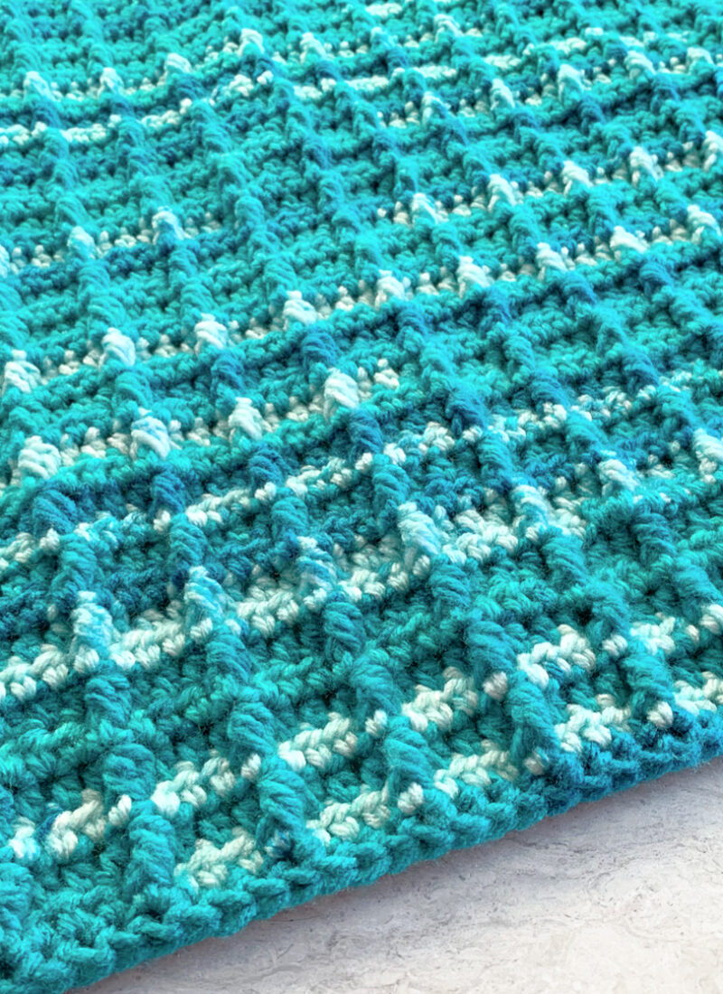 Free Pattern: Ribby Quick Blanket