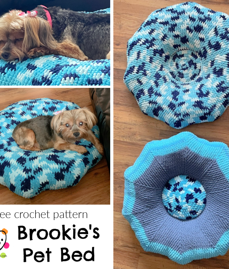 Free Pattern: Brookie’s Pet Bed