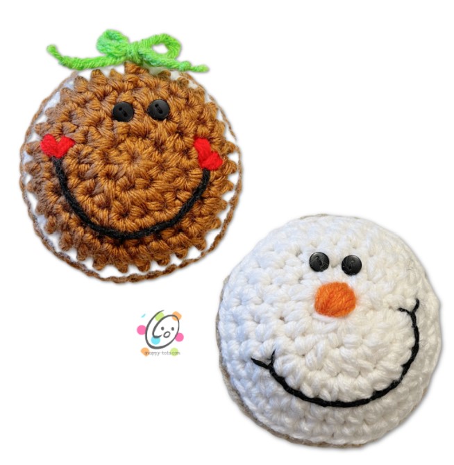 Ornament Quest #25: Gingerbread Snowmen
