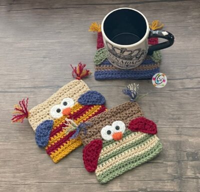 Free Pattern: Whoooz Mug Rug – snappy tots