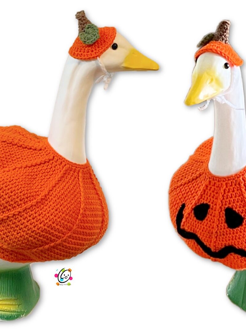 Free Pattern: Pumpkin Goose Set