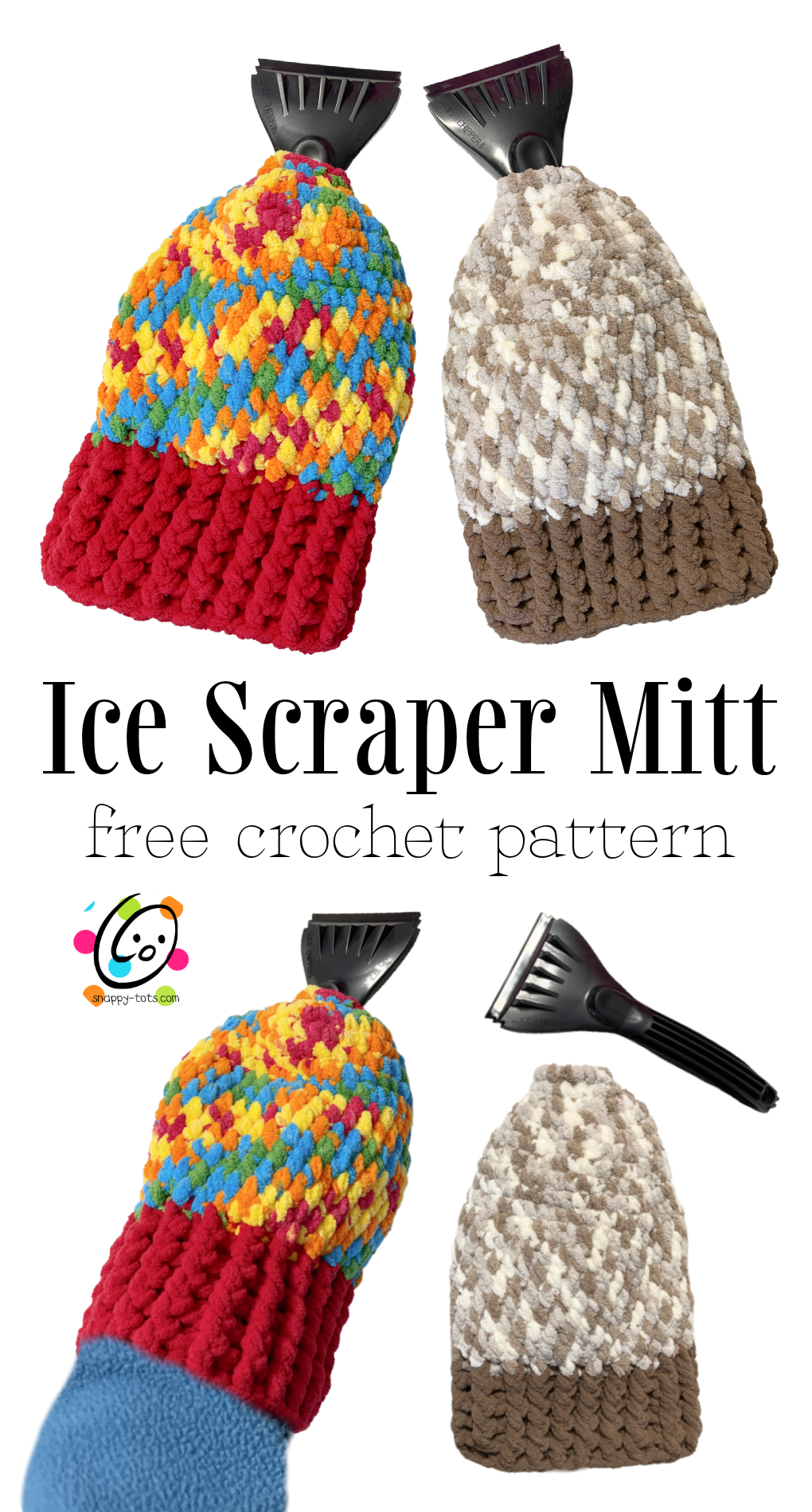 Ice Cleaner Pattern Free Pattern: Ice Scraper Mitt - Snappy Tots