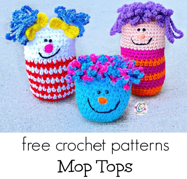 Free Pattern: Mop Tops Stuffies