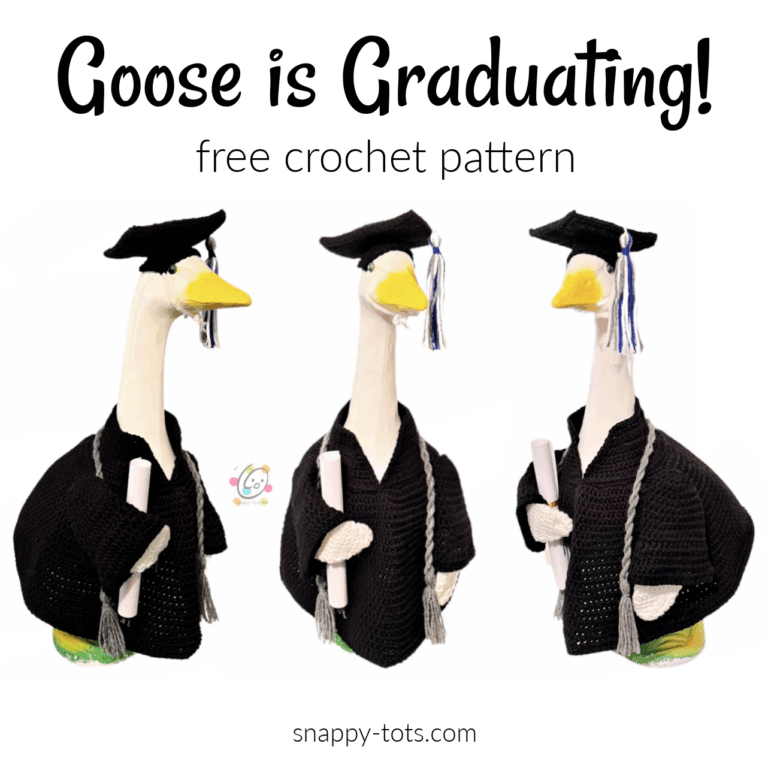 Free Pattern: Graduate Goose