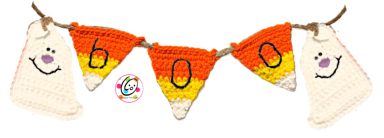Free Pattern: Mini Boo Banner