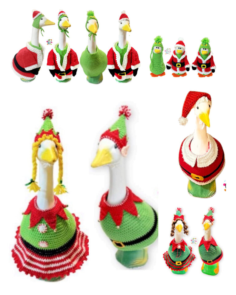 Holiday Geese Crochet Patterns