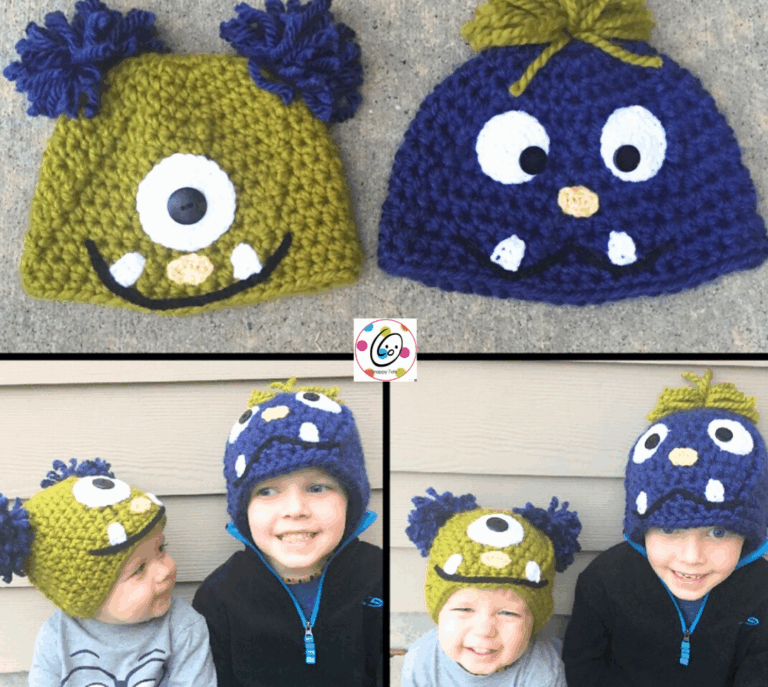 Free Pattern: Chunky Monster Beanie