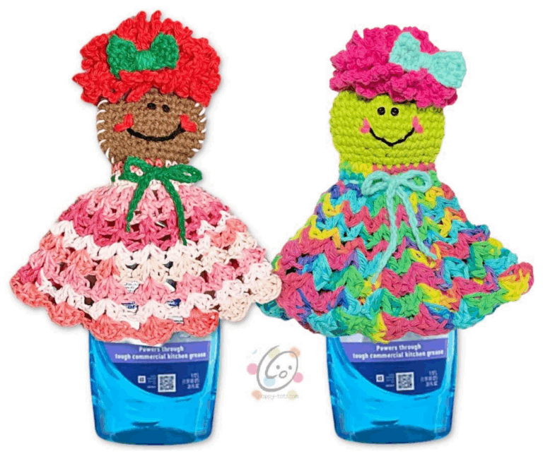 Free Pattern: Dish Soap Divas